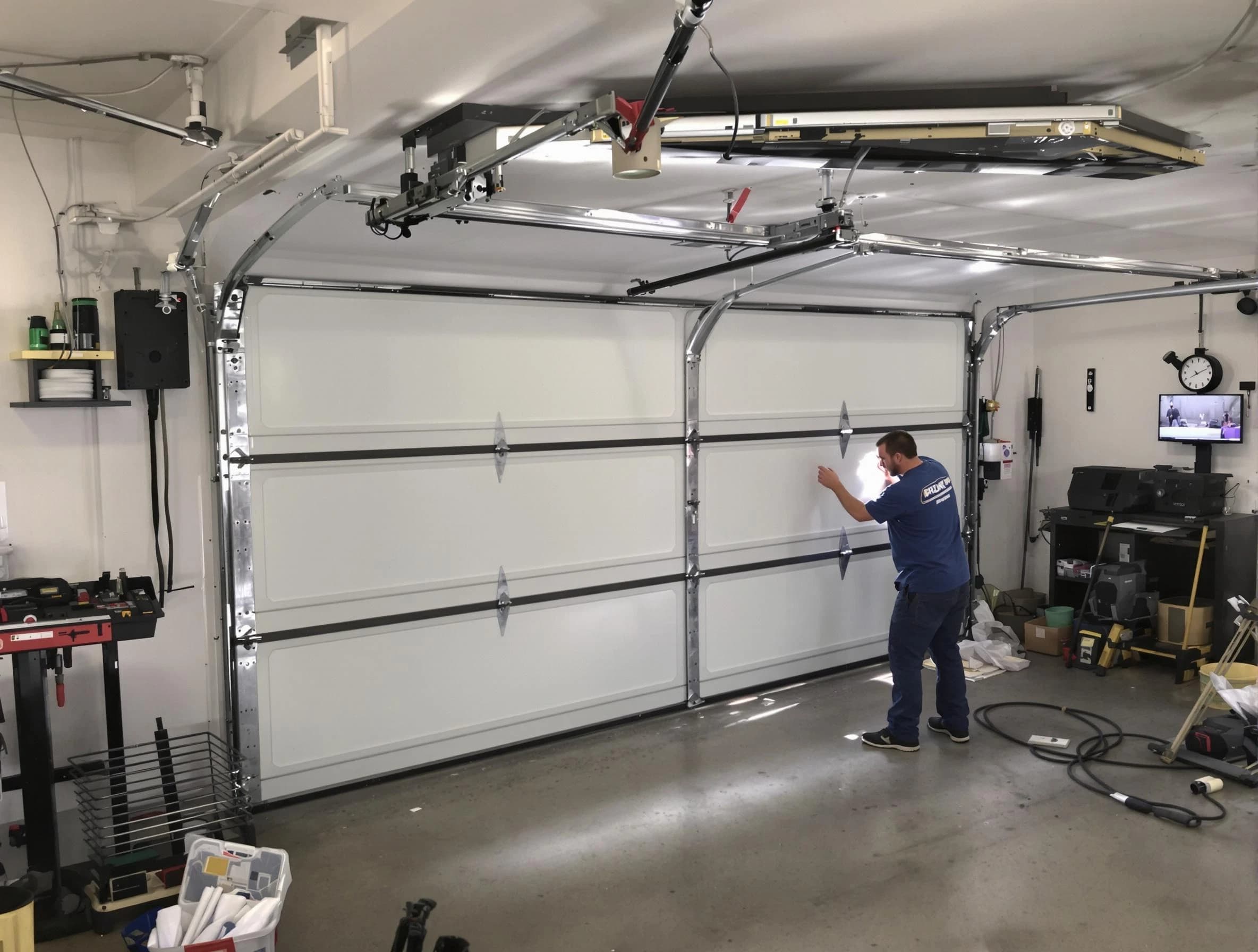 Professional garage door repair service by Lynn Garage Door Repair in Lynn