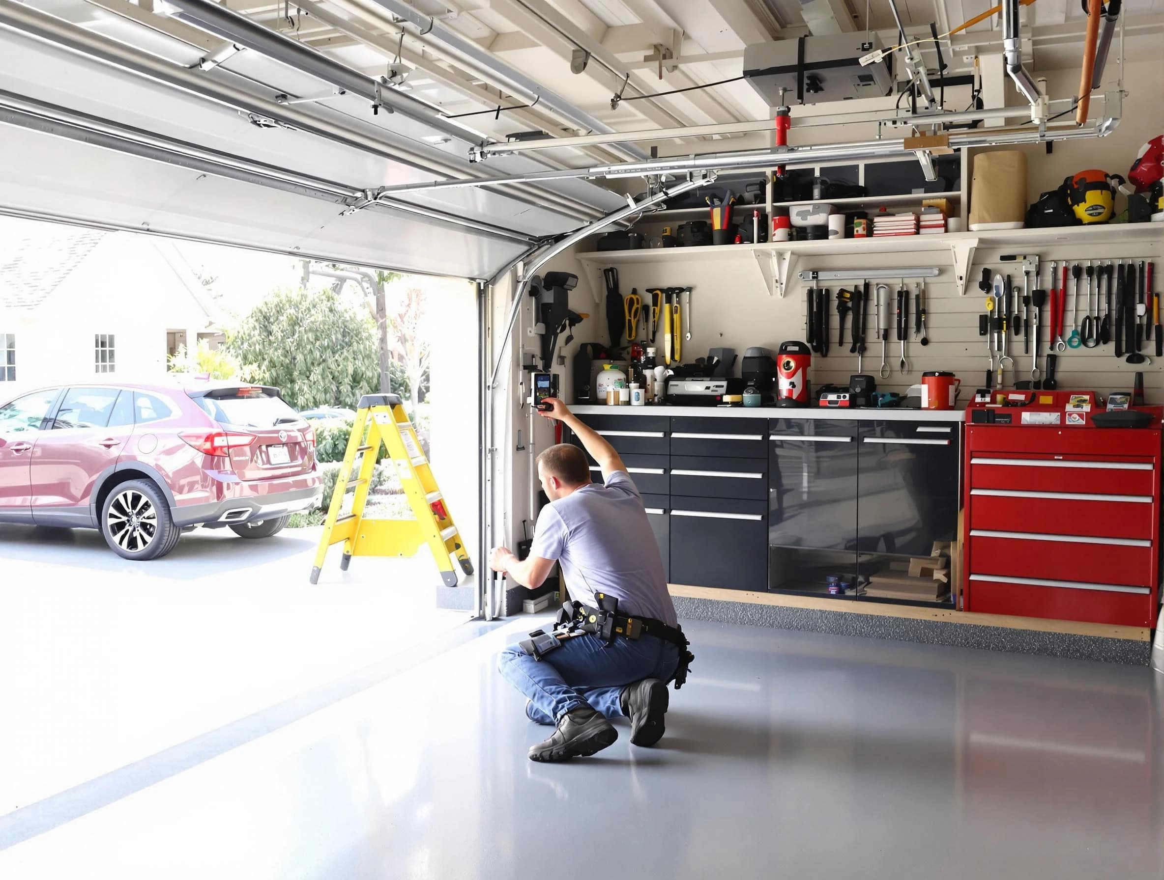 Local garage door repair service by Lynn Garage Door Repair in Lynn