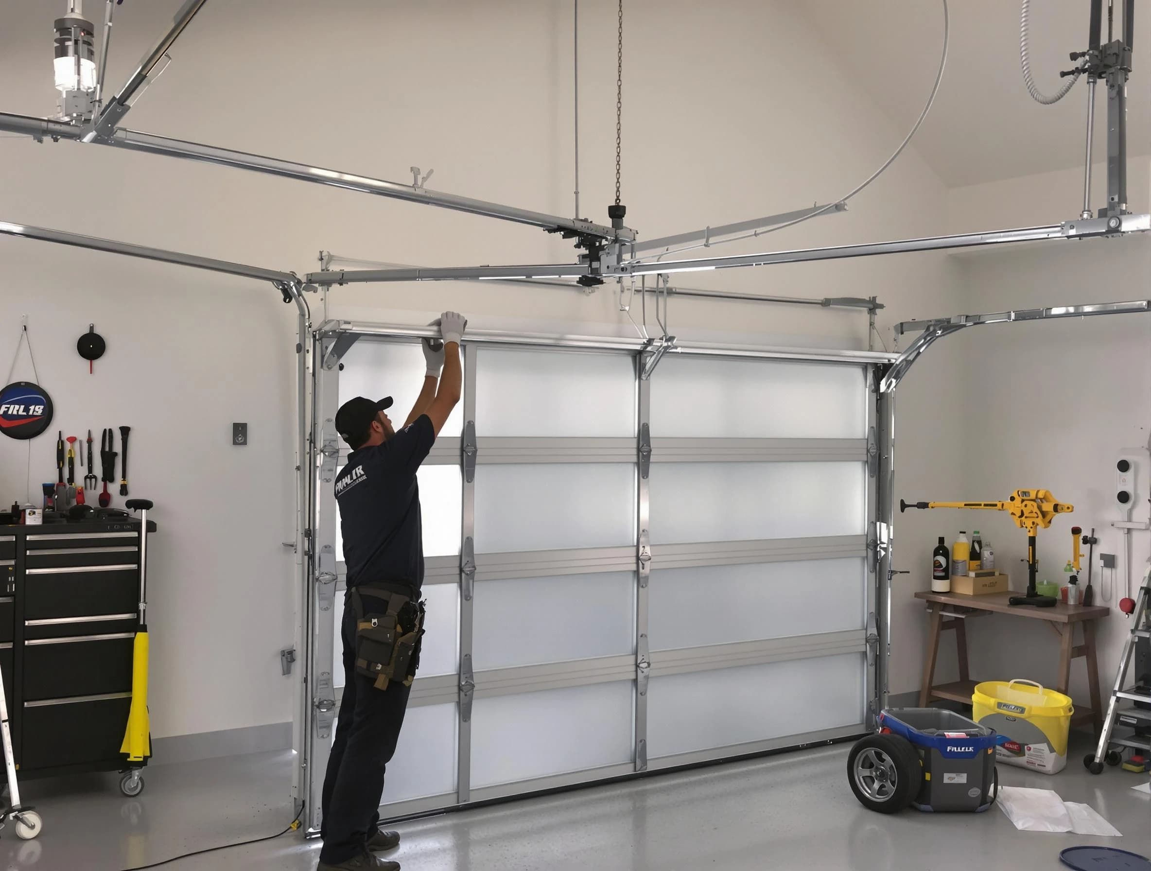 Lynn Garage Door Repair certified team performing precision garage door installation in Lynn