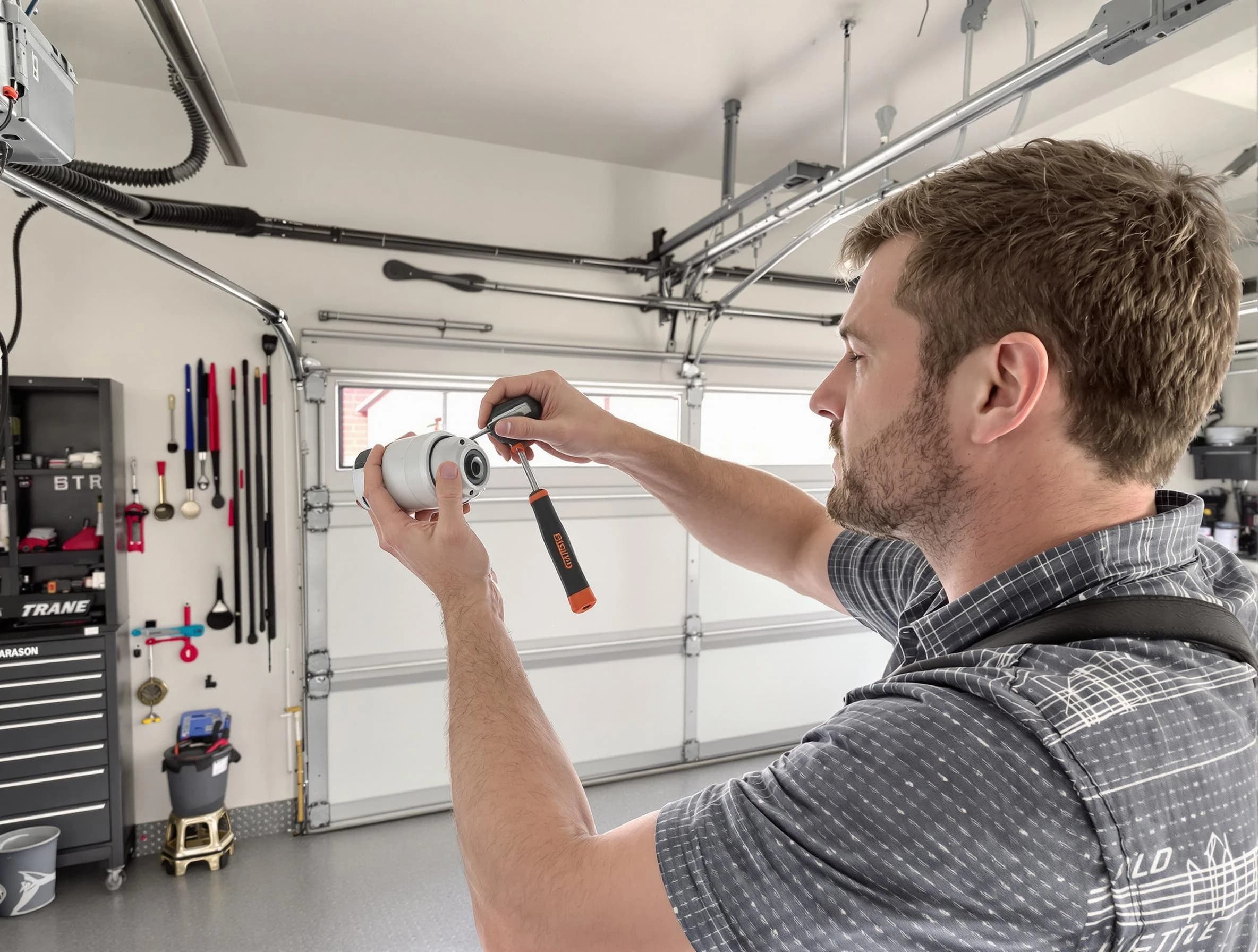 Garage door opener repair service by Lynn Garage Door Repair in Lynn