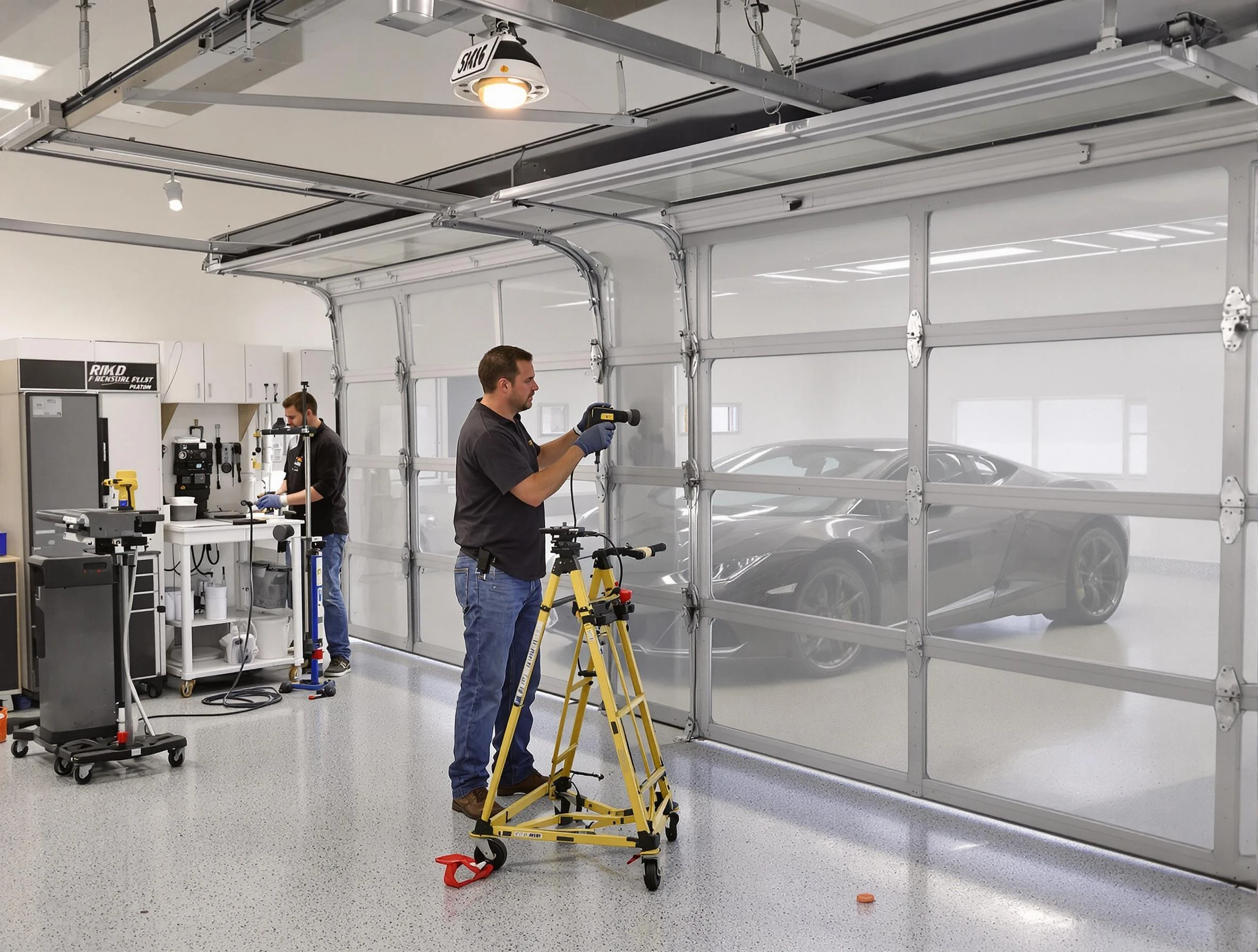 Garage Door Dents Repair in Lynn