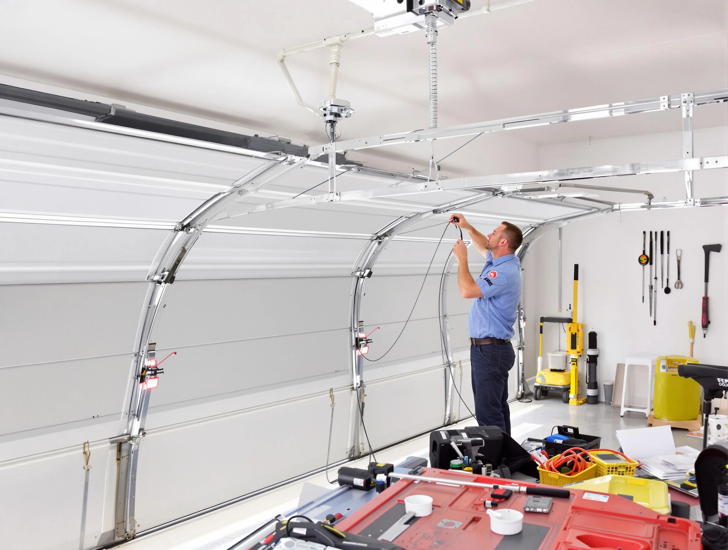 Garage door cable repair service by Lynn Garage Door Repair in Lynn