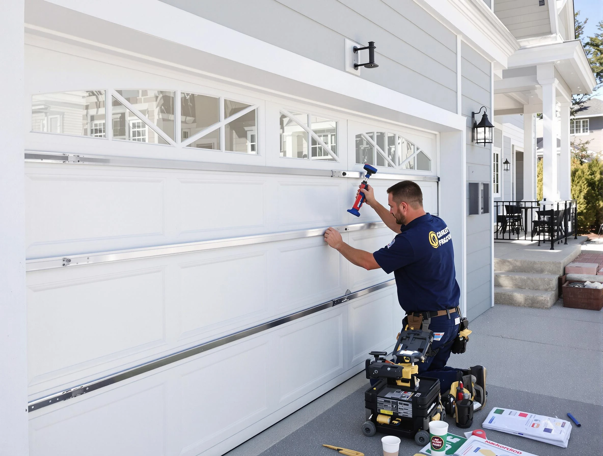 Professional garage door installation by Lynn Garage Door Repair in Lynn