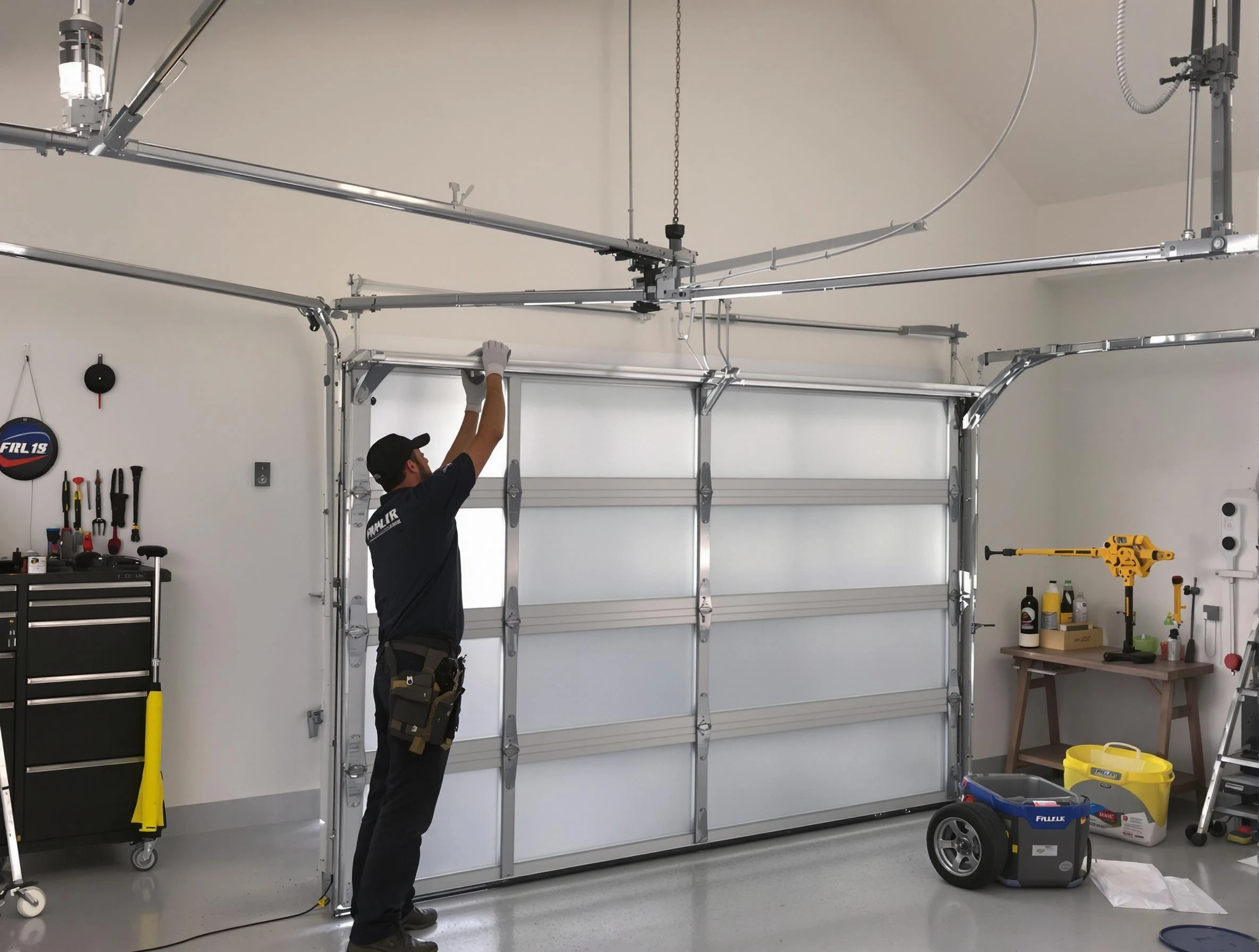 Lynn Garage Door Repair certified team performing precision garage door installation in Lynn