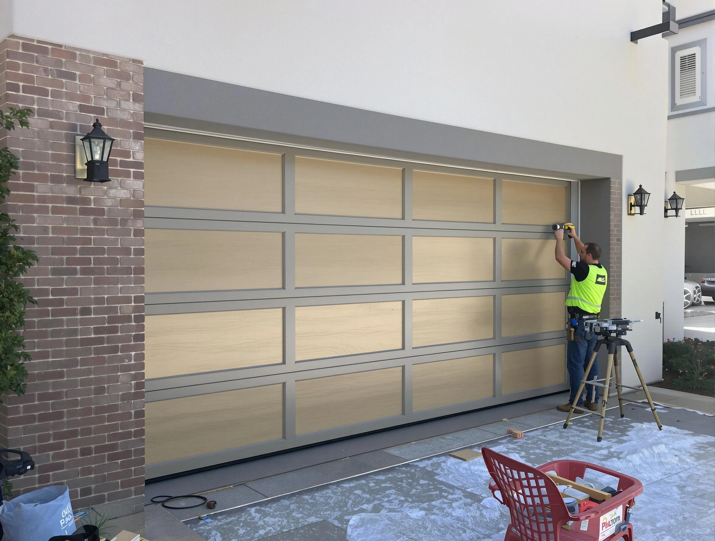 Garage door replacement service by Lynn Garage Door Repair in Lynn